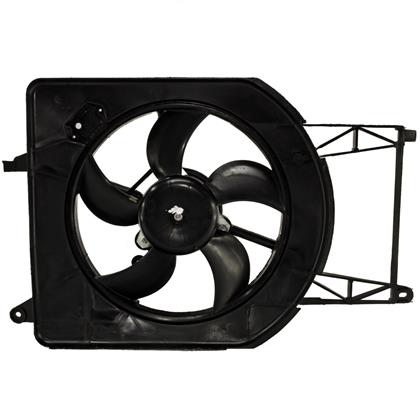 Motor do Ventilador Palio Siena Strada Sem Ar Com Defletor 2 Vias - Valeo - 698596R  