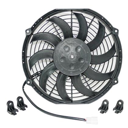 Motor do Ventilador Universal Axial Soprante 10 Polegadas Com Defletor 120W 12 Volts - Gauss - GE1131  