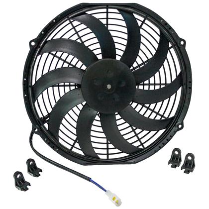 Motor do Ventilador Universal Axial Soprante 12 Polegadas Com Defletor 24V 2 Vias - Gauss - GE1136  
