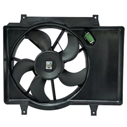 Motor do Ventilador Volvo VM Com Ar Defletor Resistência Plug Duplo 24V 2 Vias - Cemak - 21.130  