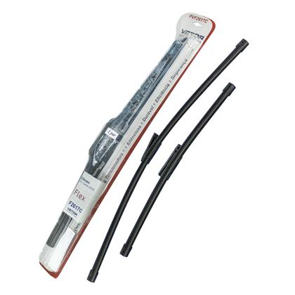 Palheta Limpadora Citroen C4 Cactus após 2018 Slim Blade 22" 17" PAR - Vetor - PVF2617C