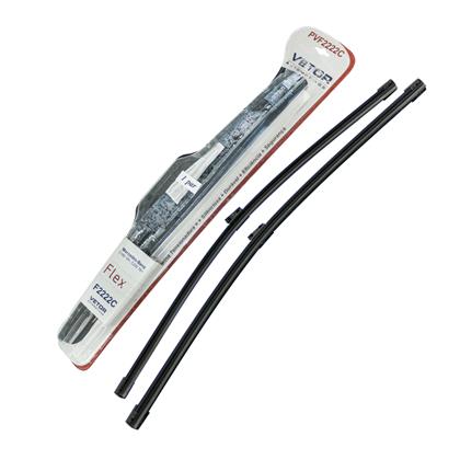 Palheta Limpador Parabrisa Mercedes C180 C200 Após 2016 Slim Blade 22/22 Polegadas Par - Vetor - PVF2222C