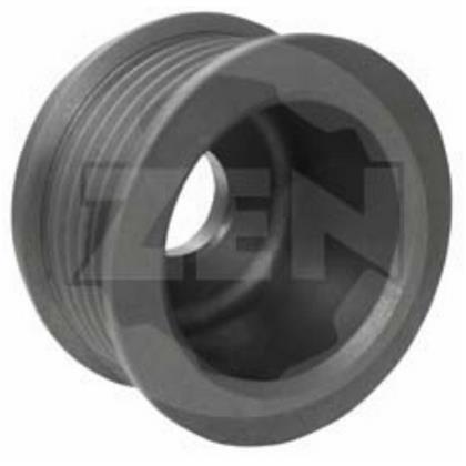 Polia do Alternador Daily 128140 após 1997 Citroen Jumper Fiat Ducato 2.8 1999 a 2005 - ZEN5556  
