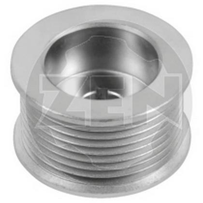 Polia do Alternador Ford Cargo F1000 F4000 F12000 F14000 Volkswagen Caminhão 65A - ZEN5489  