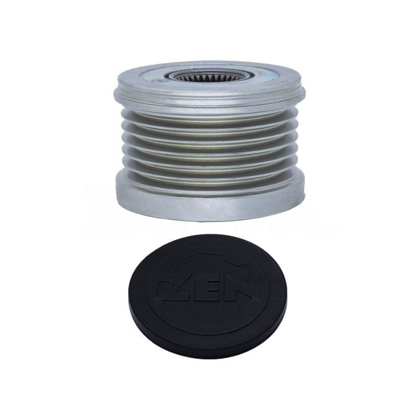 Polia Roda Livre Alternador Altima Xtrail 2000 a 2014 Sentra Teana 1998 a 2008 6 Estrias - ZEN5735  