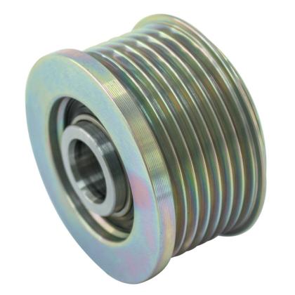 Polia Roda Livre Alternador Defender 90 110 130 2.4 Hilux 2.5 3.0 Transit 2.2 2.4 3.2 Após 2005 7 Estrias - ZEN5452  