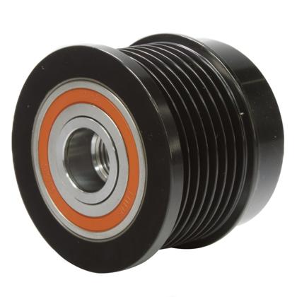 Polia Roda Livre Alternador OAD Kicks March Versa 1.6 16V Cvvtcs Flex Após 2021 com Amortecimento 7 Vias - Litens - 920127  
