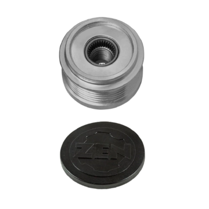 Polia Roda Livre Alternador Sonata G5 Elantra I30 Tucson Cerato Sportage 2.0 CRDi Após 2001 Poong-Sung 6 Estrias - ZEN5460  