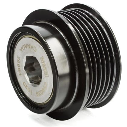 Polia Roda Livre OAD Do Alternador Edge 3.5 V6 2.7 24V Ecoboost Após 2019 Com Amortecimento 6 Estrias - LITENS - 920052  