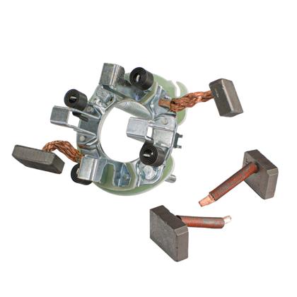 Porta Escova Do Motor De Partida Actros 1831 2040 Volvo 700 A30D 24V Com 4 Escovas - MAHLE - MSX1904  