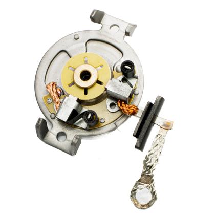 Porta Escova Do Motor De Partida Uno Palio Fire Citroen C3 C4 Ford Ka Fiesta EcoSport Peugeot 206 207 Com 2 Escovas - IKRO - IK1087  