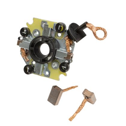 Porta Escova Motor de Partida Chana Effa Furgão Pick Up Towner Van com 04 escovas - IKRO IK1440  