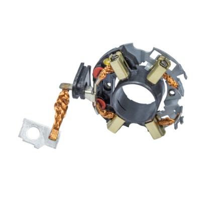 Porta Escova Motor de Partida Corolla 1.6I 16V 1.8I 16V Fielder 1.8I 1998 a 2002 Com 04 Escovas  - IKRO IK1017  