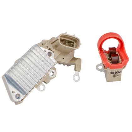Regulador De Voltagem Sorento V6 Azera Sonata 3.3 Santa Fé 2.7 Vera Cruz 3.8 V6 Após 2004 Com Porta Escovas 2 Vias - IKRO - IK5849  