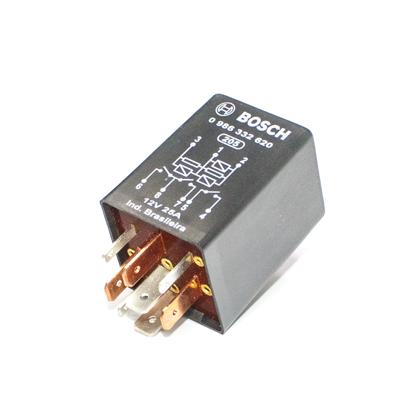 Relé Temporizador Do Ar Condicionado Gol Santana 25A Sem Suporte 8 Vias - BOSCH - 0986332620  