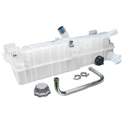 Reservatório do Radiador Mercedes O500R O500RSD O500U OF1119 OF1319 Motor Número D645.245 Com 02 Tampas Sensor Nivel - Reserplastic 000909  