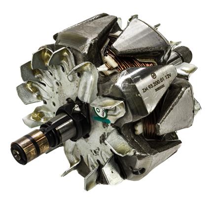 Rotor Alternador Colheitadeira CH670 Trator 4730 4830 4930 6930 7530 7730 7750 7230 8330 8430 9630 12 Volts 200A - ZM9320001  