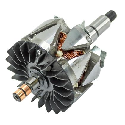Rotor do Alternador 28SI Case Colheitadeira de Grãos Caterpillar 3116 3126 Cummins Série K 12 Volts 200A - ZM9380501  