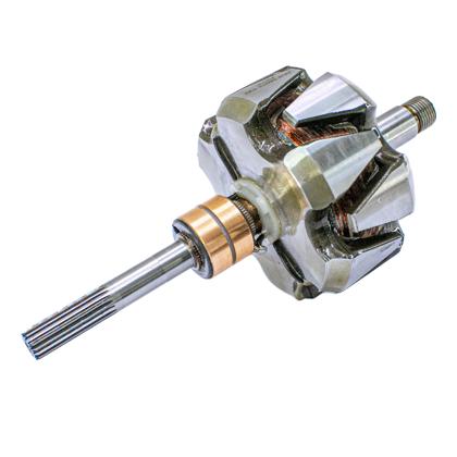 Rotor Do Alternador Blazer Ranger S10 Sprinter 310D 312D 412D HW300 HW320 Motor Maxion 12V 120A 18 Estrias - ZEN - 26012   
