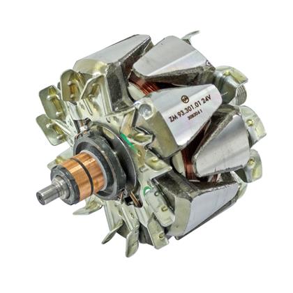 Rotor do Alternador Cursor Eurocargo Eurostar Eurotech Eurotrakker Stralis Trakker 24 Volts 90A - ZM9330101  