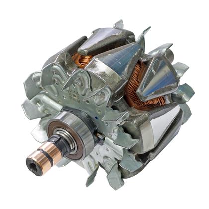 Rotor do Alternador Mercedes 1622 1938 O500 O500U OH1420 OH1621LG Volkswagen 16210 24 Volts 80A - Seg - F00M131645  