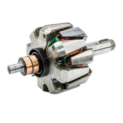 Rotor do Alternador Mercedes O303 O400 O400UPA O405 O408 OH1421 OH1628 24V 140A - ZEN26001  