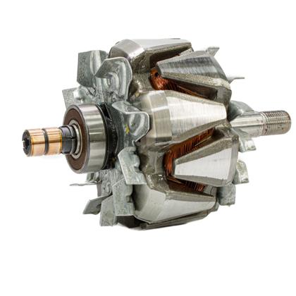 Rotor Do Alternador TGX 28440 29440 29480 33440 2009 a 2024 24V 120A Com Rolamento - SEG - F00M131881   