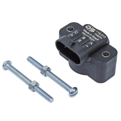 Sensor de Altura Trator 7185J 7195J 7200J 7205J 7210J 7215J 7225J 7230J 5V Hall 3 Vias Fêmea - DS119013  