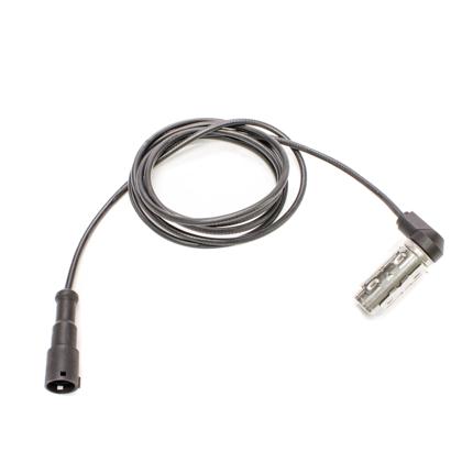 Sensor Freio Abs Caminhão FH12 FH16 FM9 FMX NH12 VM270 VM330 Ônibus B12B B9TL 90 Graus Indutivo 2 Pinos Fêmea - DS30202  