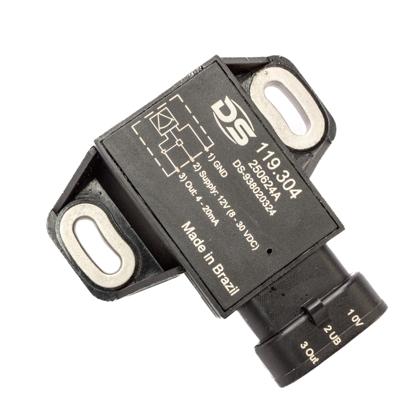 Sensor Posição de Ângulo Plantadeira Macanuda 3.20 3.20F 12V Hall 3 Pinos - DS119304  