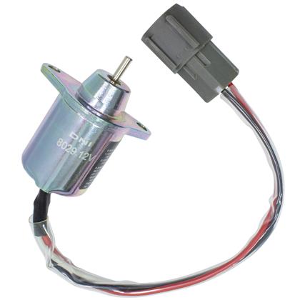Solenoide de Parada Bomba Injetora Daewoo Hyundai John Deere Komatsu Mustang Takeuchi Yanmar - DNI8029  