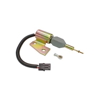 Solenoide De Parada Cummins Motor 4BT 24V Case Pa Carregadeira W20 Woodward SA 49411 24V Cambão - GAUSS GS22014  