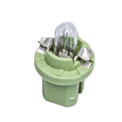 Soquete Painel Com Lâmpada 12Volts 2W Verde Claro - Osram 2722 MFX