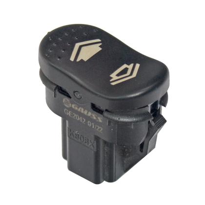 Botão do Vidro Elétrico Focus Hatch Sedan 2000 à 2009 Dianteiro 4 Vias - Gauss - GE2042