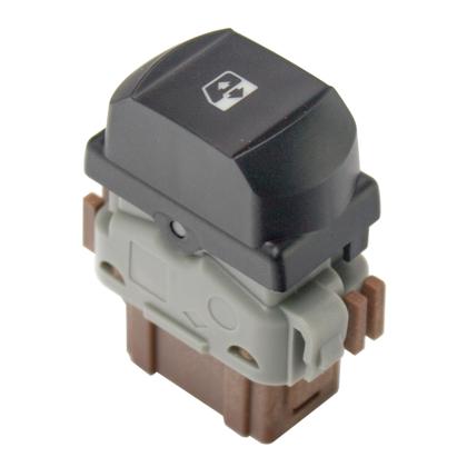 Botão do Vidro Elétrico Mégane 2.0 2005 à 2009 Dianteiro Sem Moldura 6 Vias - Gauss - GE2128