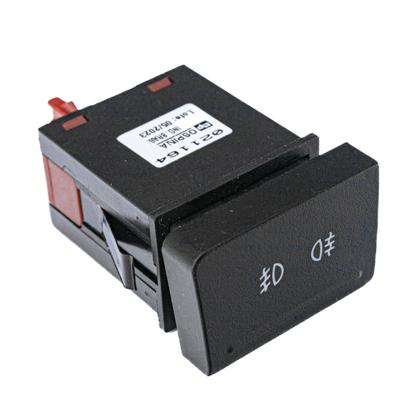 Botão Farol Auxiliar De Milha Lanterna Neblina Gol Parati Voyage Saveiro Led Vermelho 6 Vias - OSPINA - OSP021164