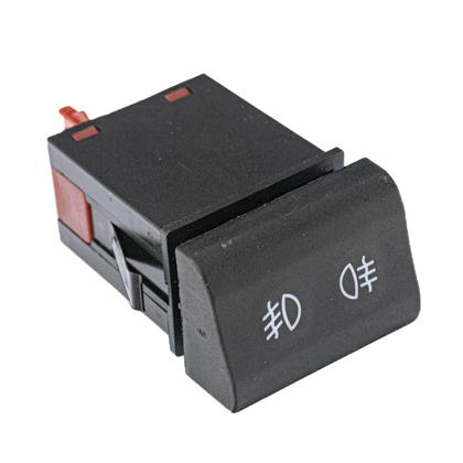 Botão Farol Auxiliar Milha Lanterna Traseira Neblina Crossfox Fox Gol Spacefox Voyage Led Vermelho 6 Vias - OSPINA - OSP021165