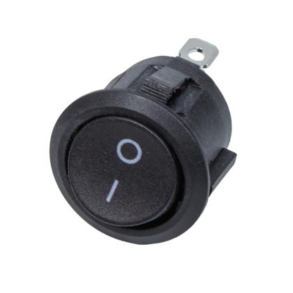 Tecla Liga Desliga Redondo Universal Preto - DNI2186