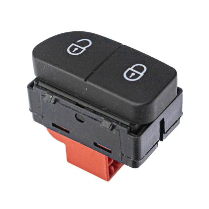 Botão Trava Destrava Portas Gol G5 G6 G7 Saveiro Voyage G5 G6 Led Vermelho 4 Vias - OSPINA - OSP021083 