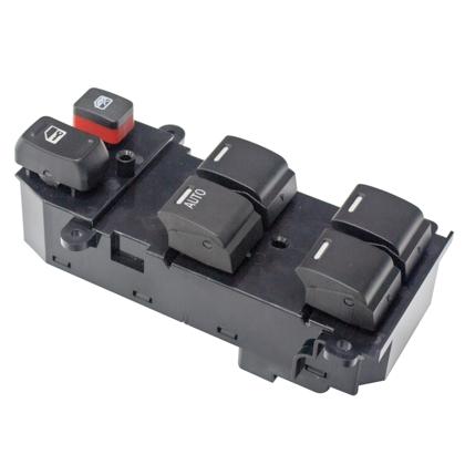 Botão do Vidro Elétrico Fit City CR-V 2006 a 2011 Dianteiro Lado Motorista Com Trava 22 Vias - GAUSS - GE2195