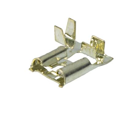 Terminal Banderia 7,7MM Com Trava Farol Estanhado 100 PEÇAS - MARILIA IM2185  