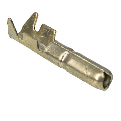 Terminal Redondo Macho Longo 24,5MM Estanhado Fio 1,50MM 100 PEÇAS - MARILIA IM2175  