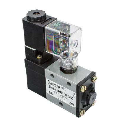 Válvula Solenoide 24V 3/2 Vias 1/4 Polegadas NPT - ENGATCAR - 405323  