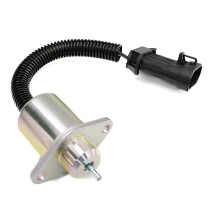 Válvula Solenoide De Parada Bobcat 463 553 S70 S100 12V 3 Vias - GAUSS - GS22048  
