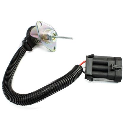 Válvula Solenoide De Parada Bobcat S185 325 328 329 331 334 335 337 12V 3 Vias - GAUSS - GS22046  