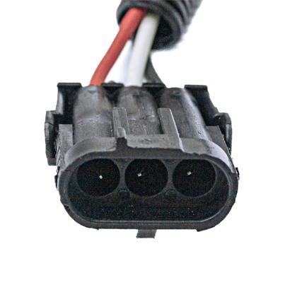 Válvula Solenoide de Parada Cummins Motor 6Bt Fiat Allis Pá Carregadeira Esteiras Hitachi Komatsu 12V Cambão 3 Pinos - DNI8062  