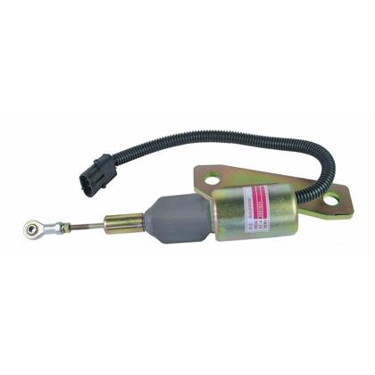 Válvula Solenoide de Parada Cummins Máquinas de Construção 12 Volts - Ikro - IK7625  