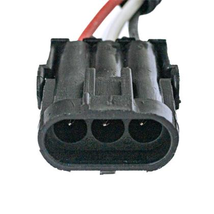 Válvula Solenoide de Parada Cummins Motor 6Bt Fiat Allis Pá Carregadeiras Esteiras Hitachi Hyundai Kotmatsu 24V Cambão 3 Pinos - DNI8063  