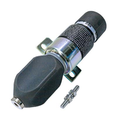 Válvula Solenoide de Parada Motores 3064 3066 Cummins Escavadeiras 12V 3 Pinos sem Chicote - DNI8066  