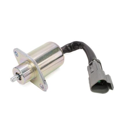 Válvula Solenoide De Parada Perkins Trator 216 226 236 246 12V 3 Pinos - GAUSS GS22040
